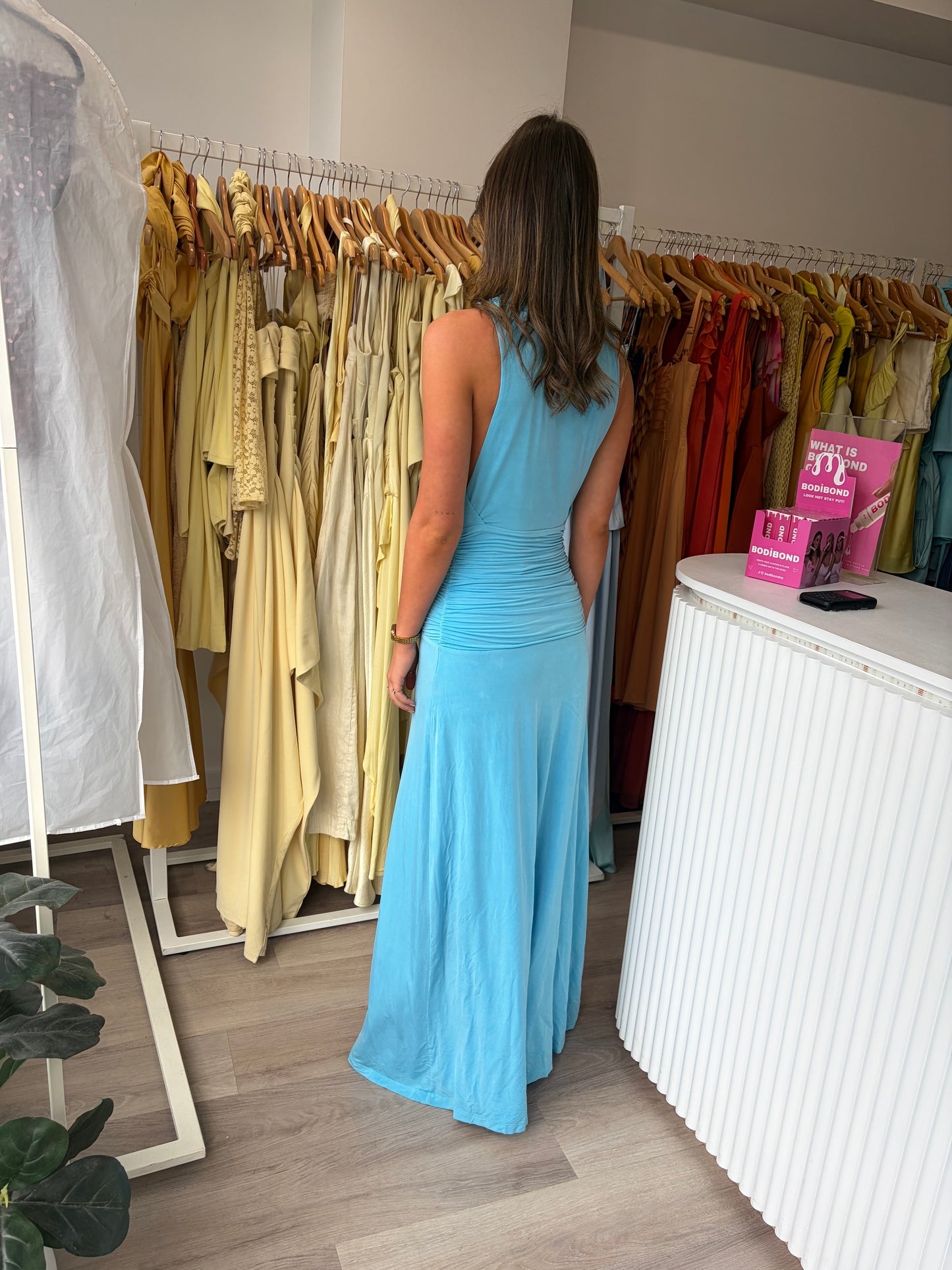 Kookai vera dress blue