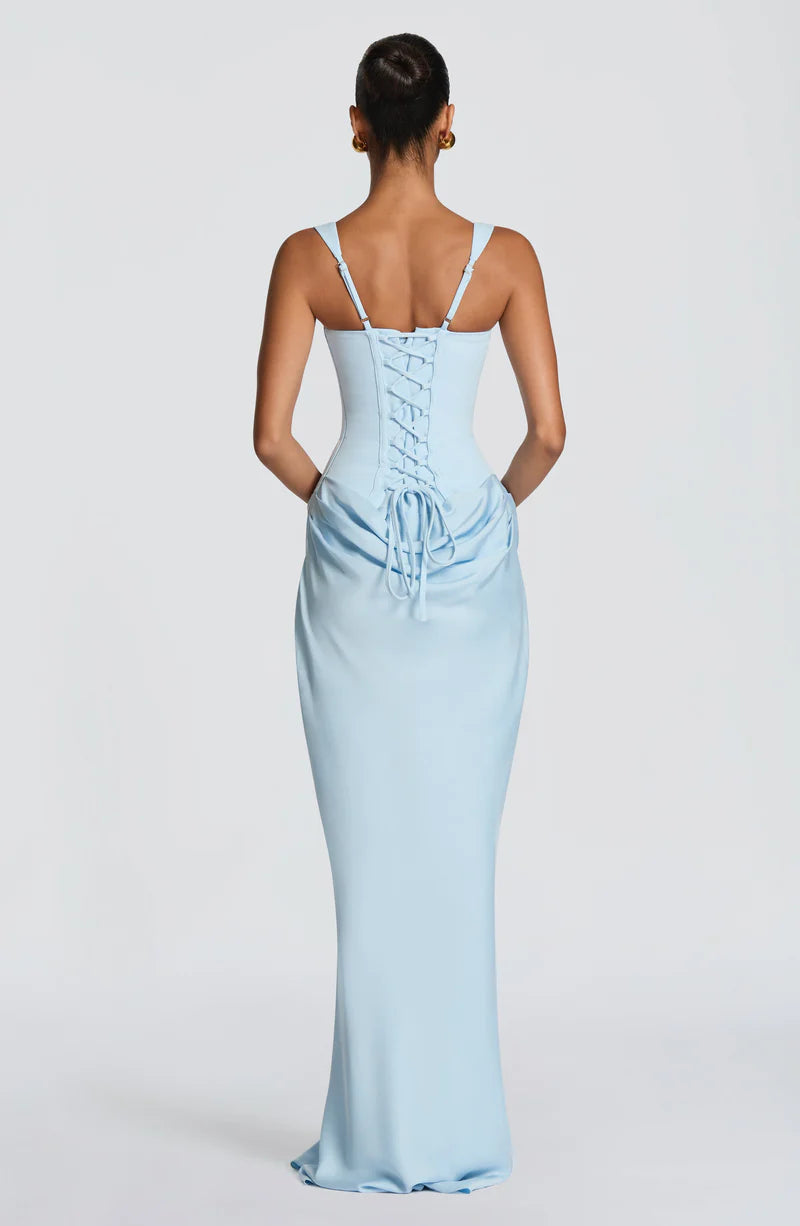Babyboo cornelia blue maxi