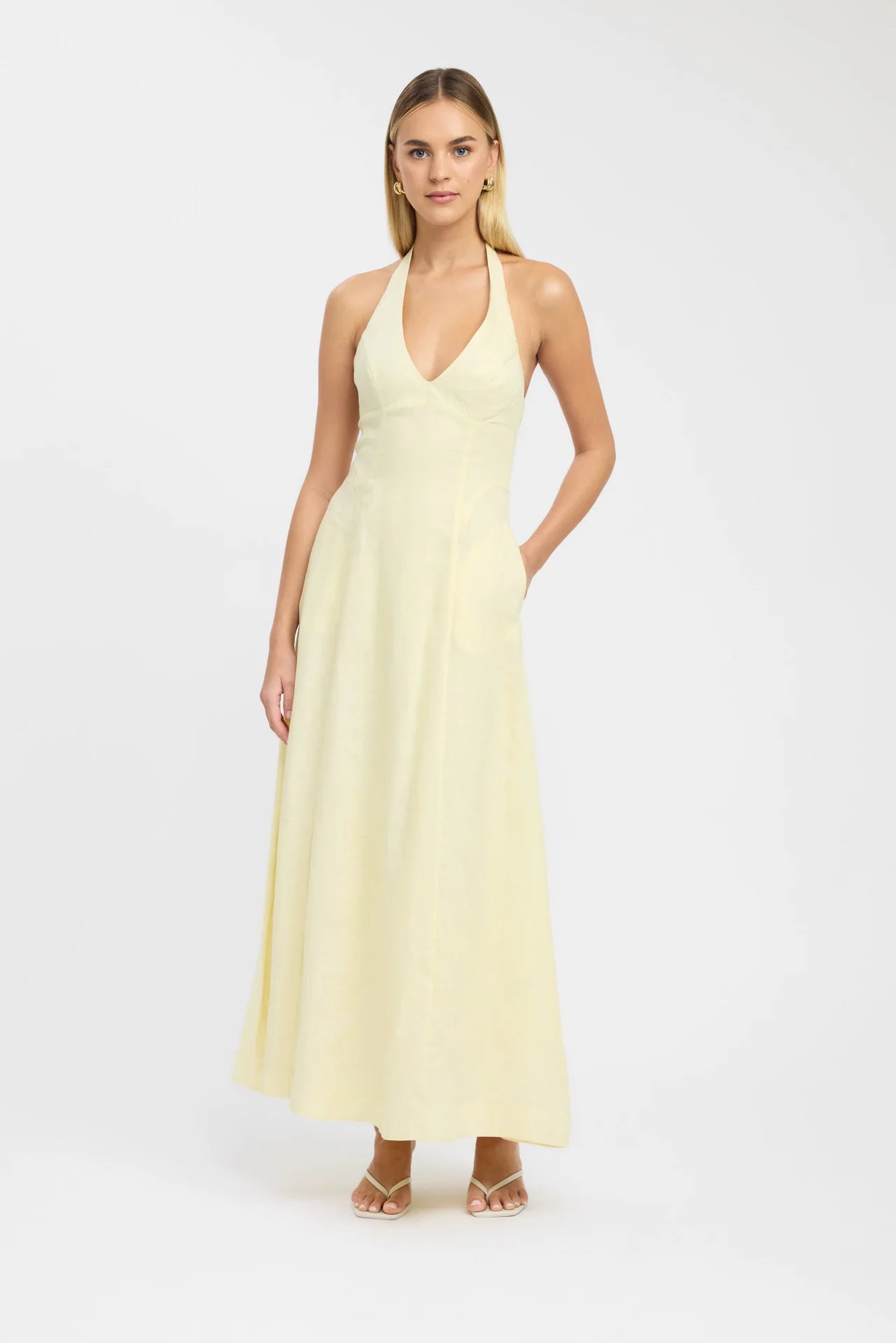 Kookai Tahiti halter maxi