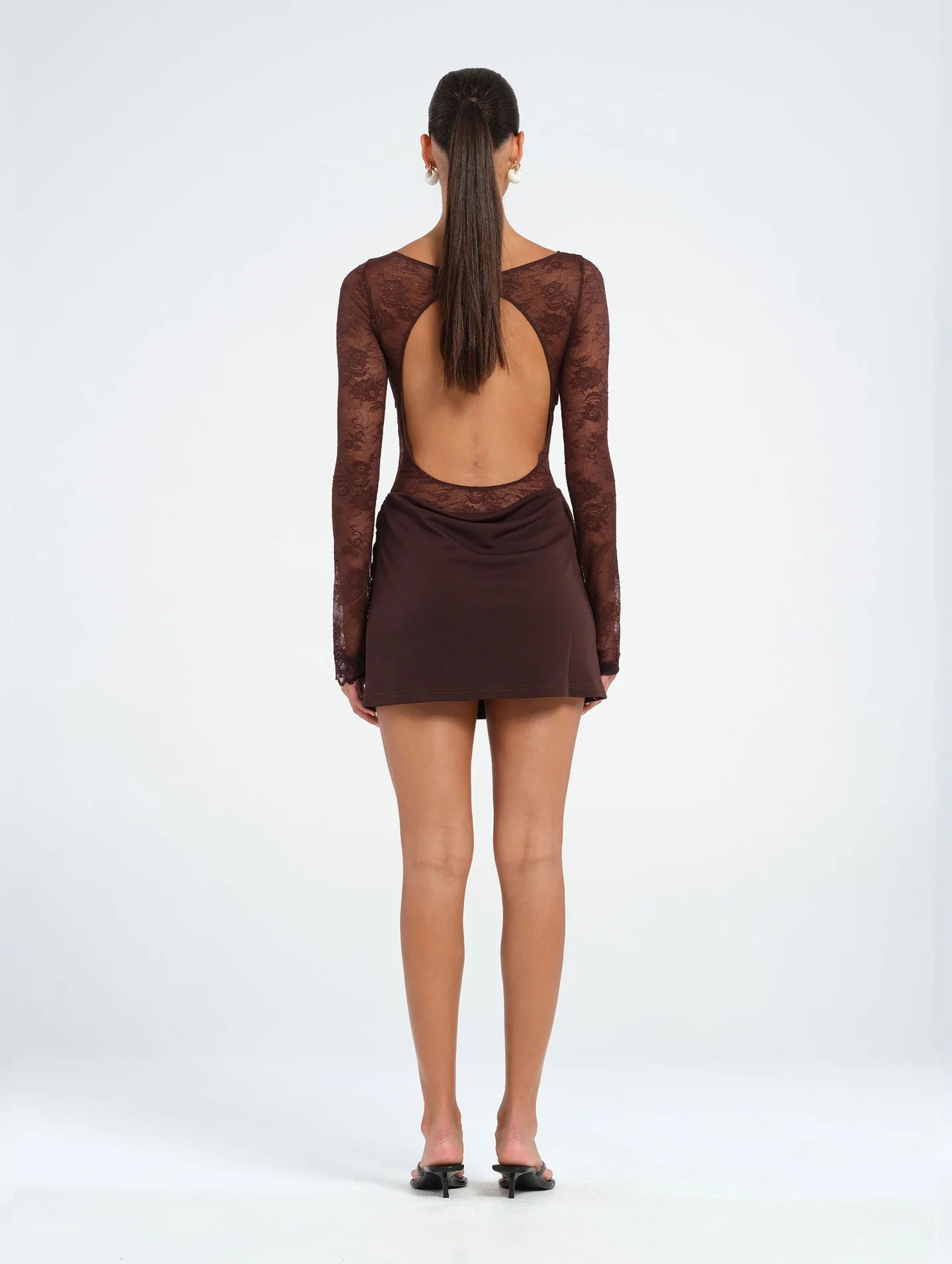 Benni Oskar Mini Dress Brown