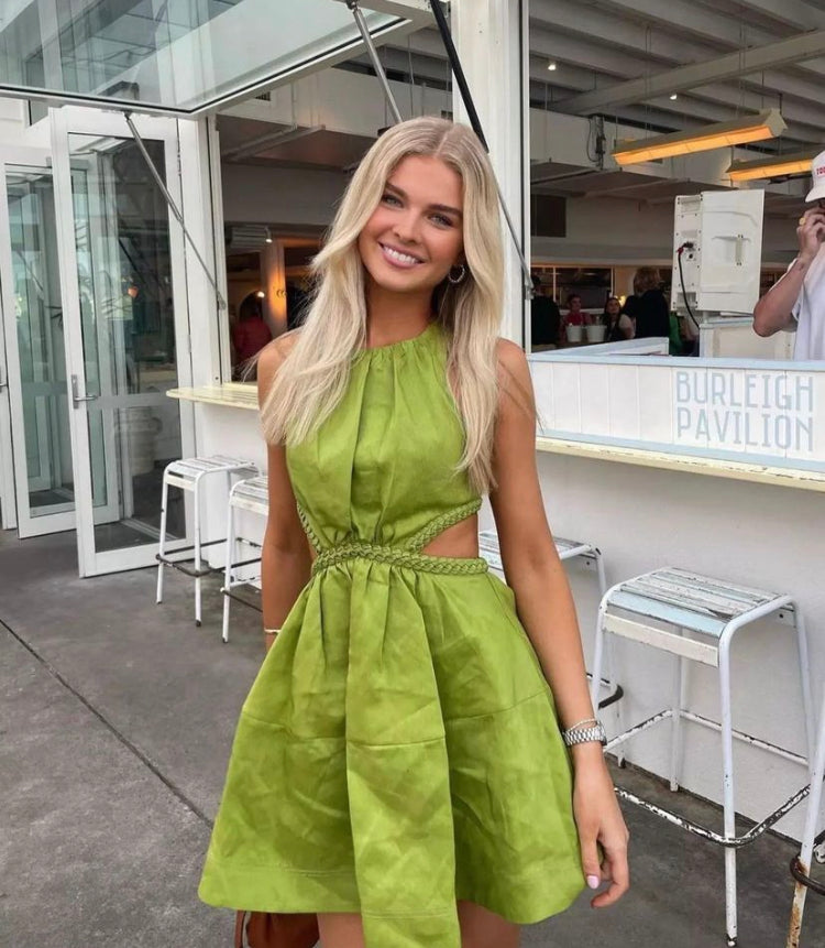 aje cut out mini dress Aje