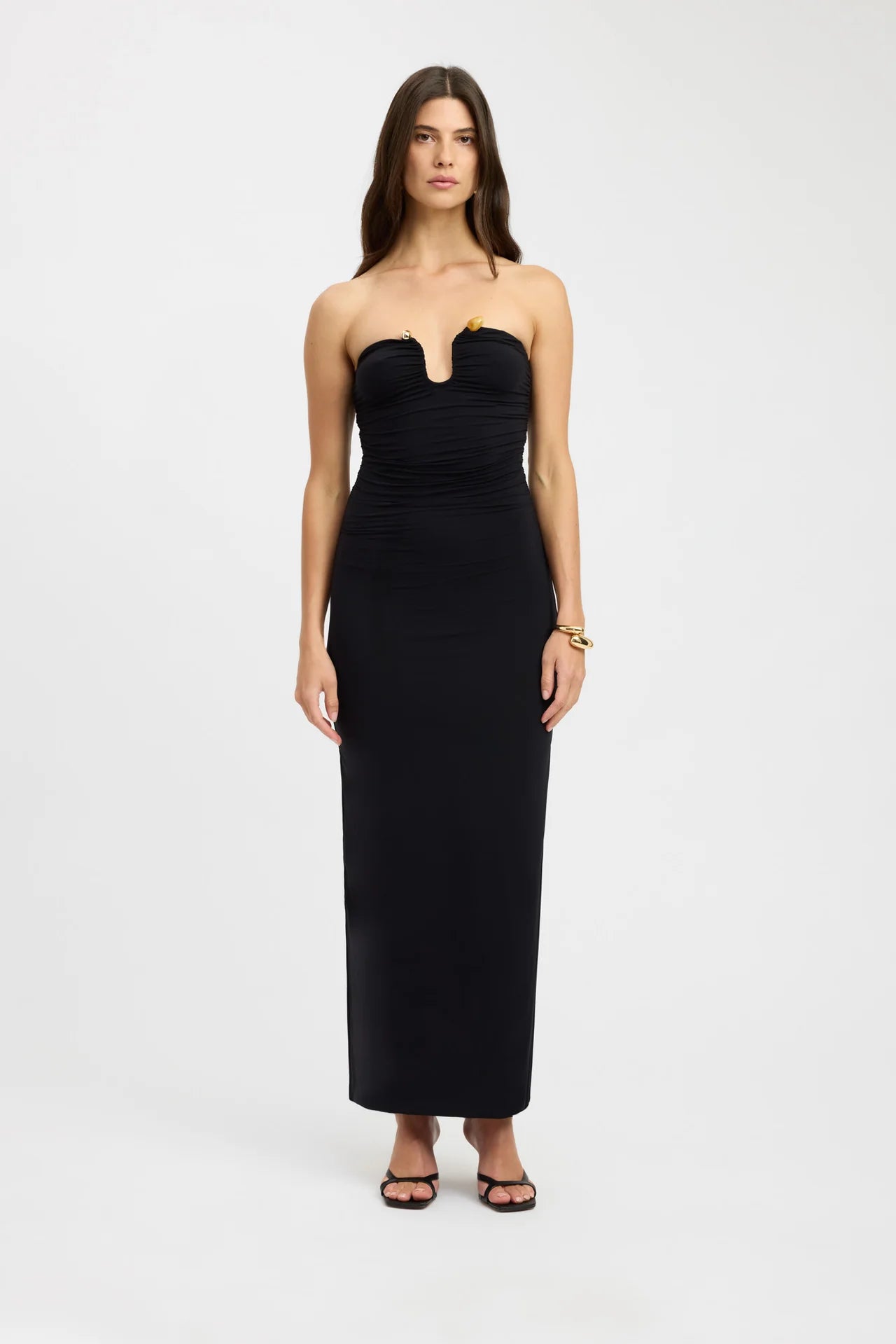 Tayla Trim Maxi Dress Kookai