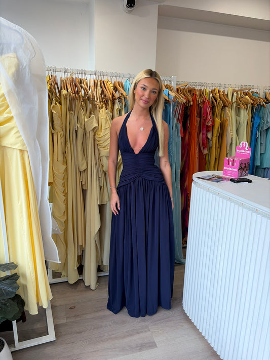 Amaris Maxi Dress Navy Babyboo
