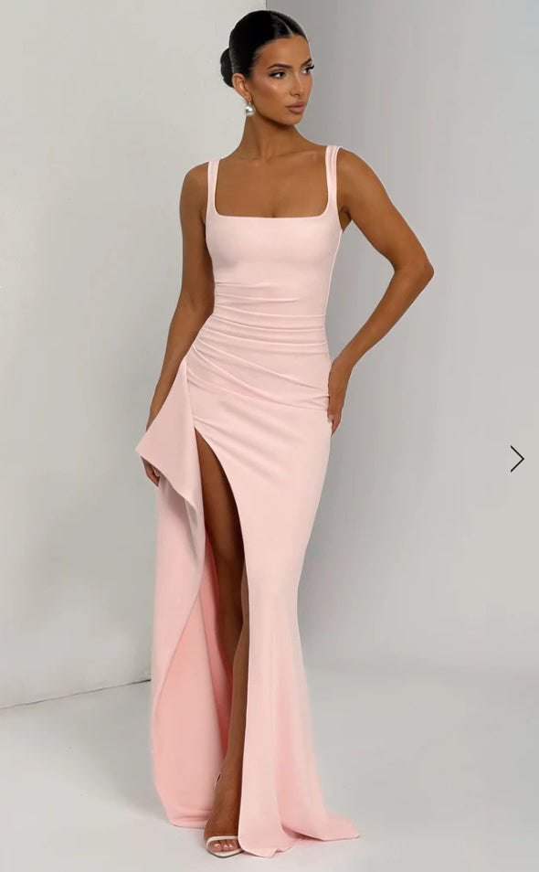 KATANA MAXI DRESS- BLUSH