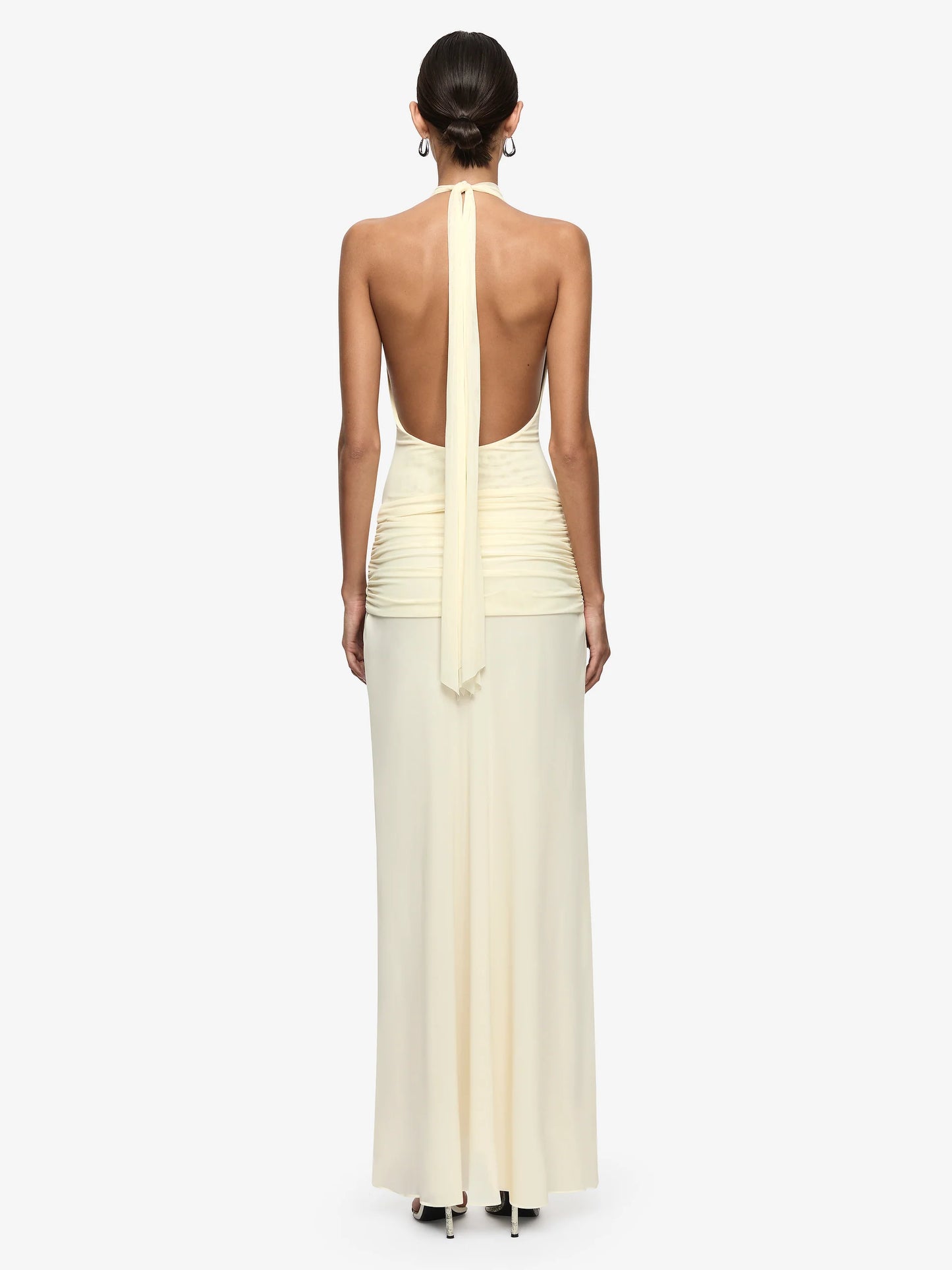 Jasmin halter dress Bec and bridge lemon sorbet