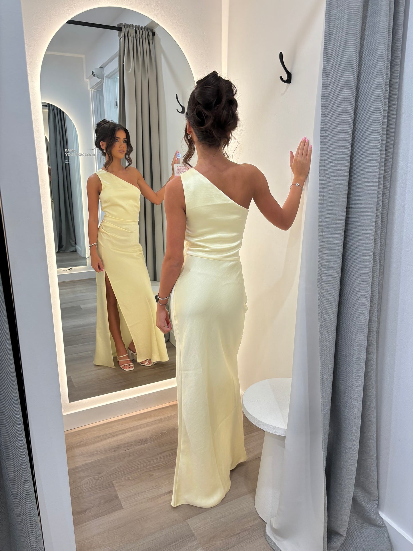 The Dreamer Asym Dress Bec And Bridge Blush Dress THE DREAMER ASYM DRESS ICE YELLOW Bec The Dreamer Asym Dress Bec And Bridge Blush Dress THE DREAMER ASYM DRESS ICE YELLOW Bec