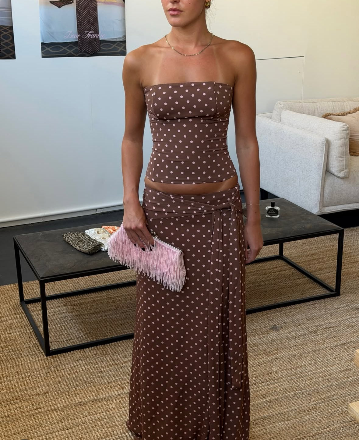 Dear Frankie Charlotte Set brown