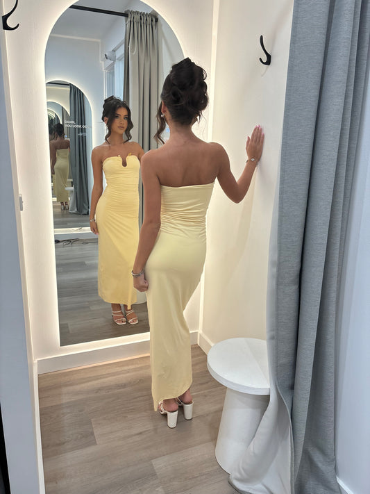 Kookai Tayla Maxi Yellow