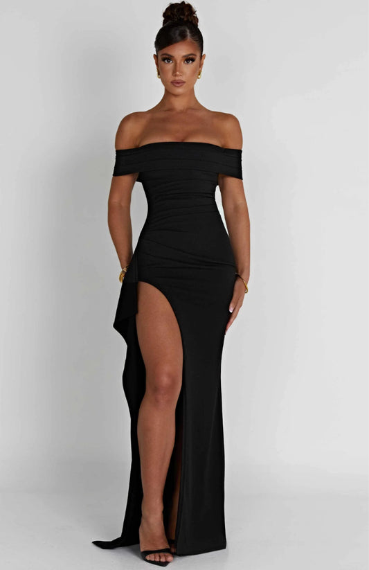 JOYCE MAXI DRESS - BLACK