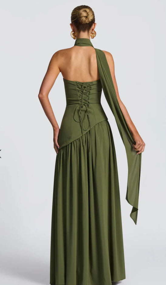 Maliyah Maxi dress Khaki