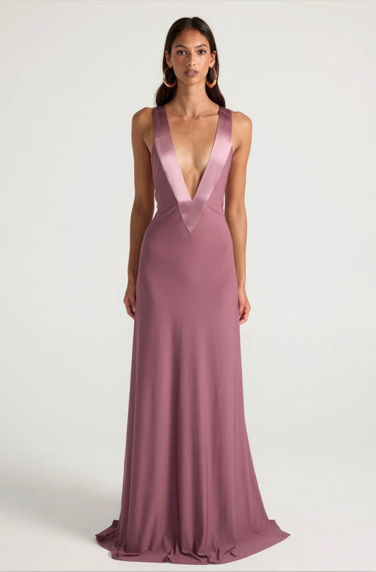 Ance Gria Rosa Gown Mauve