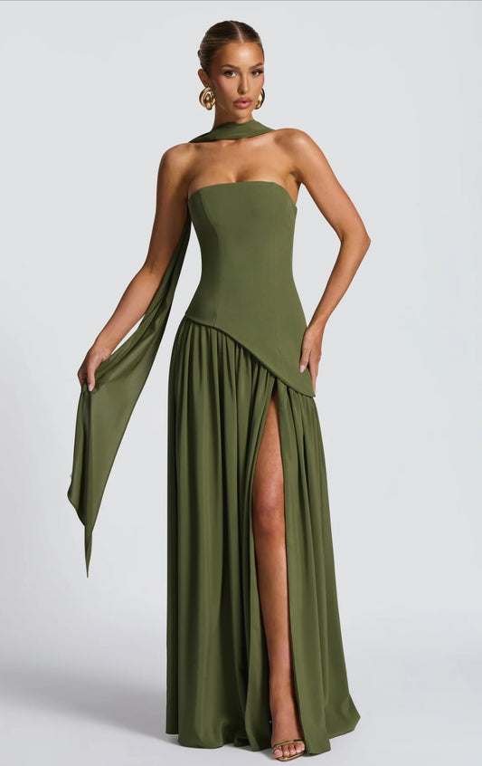 Maliyah Maxi dress Khaki