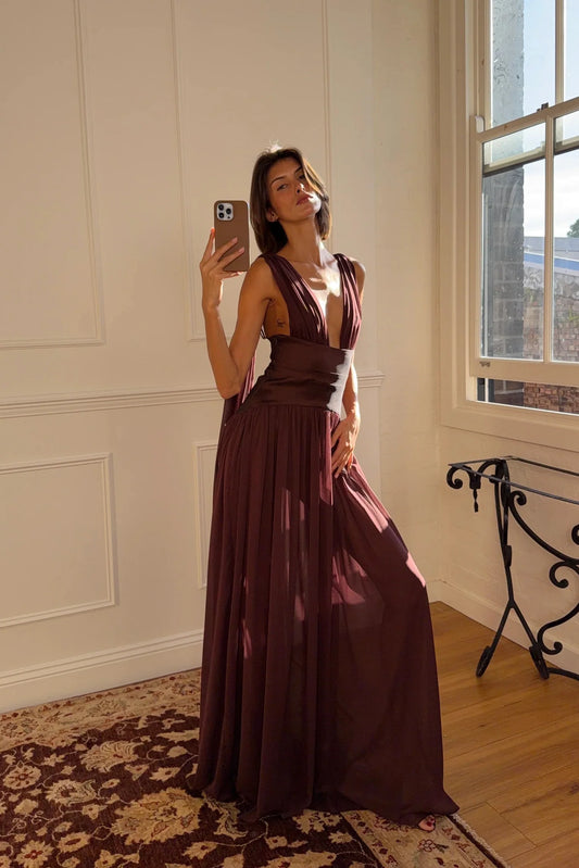 Ramona dress cacao Arcina ori