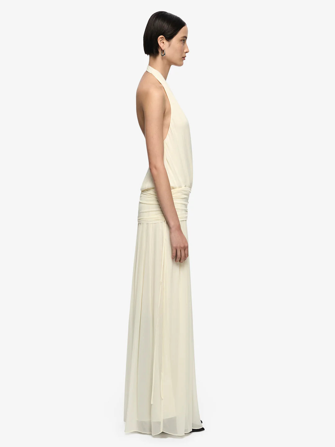 Bec and bridge Jasmin V maxi dress lemon sorbet