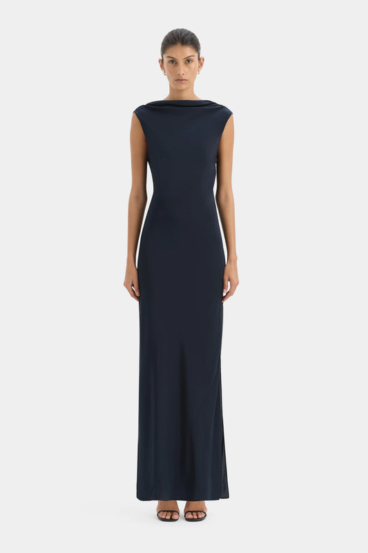 Sir the label ISLA COWL BACK GOWN