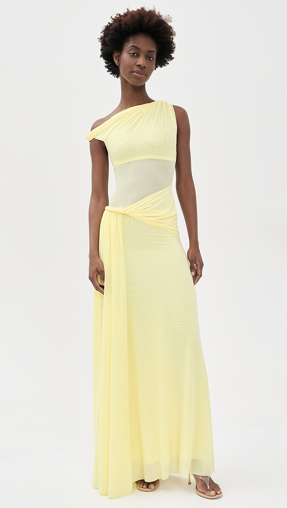 Misha sisal lemon maxi