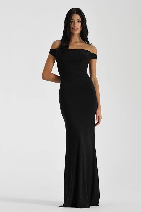 Bettina gown black Natalie Rolt