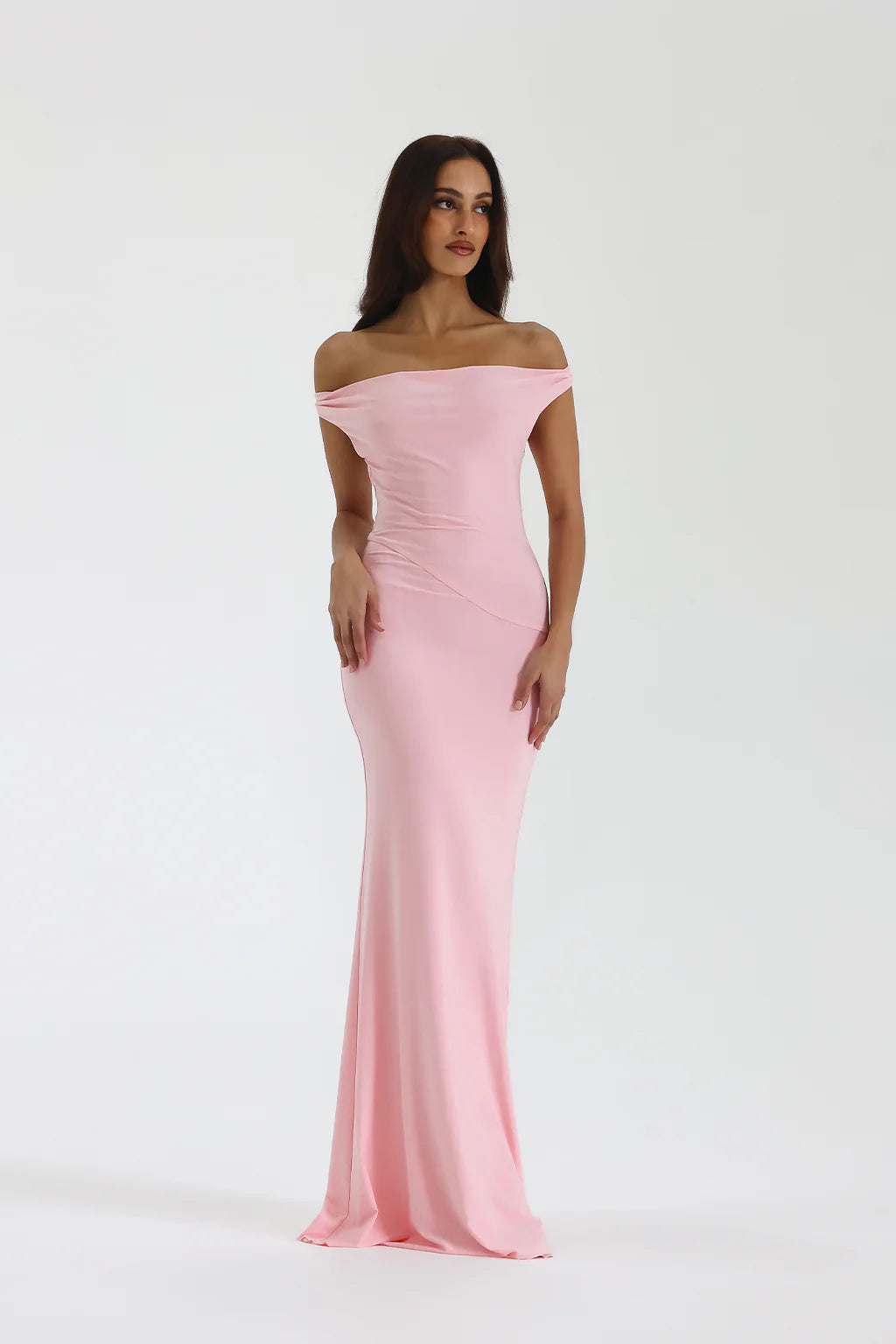 Natalie Rolt Bettina Gown Pink – Hire Me AU