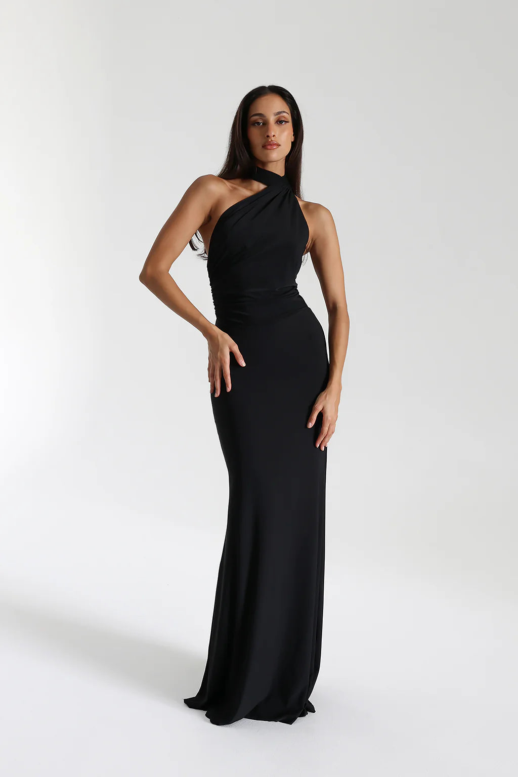 Fabienne Gown Black Natalie Rolt