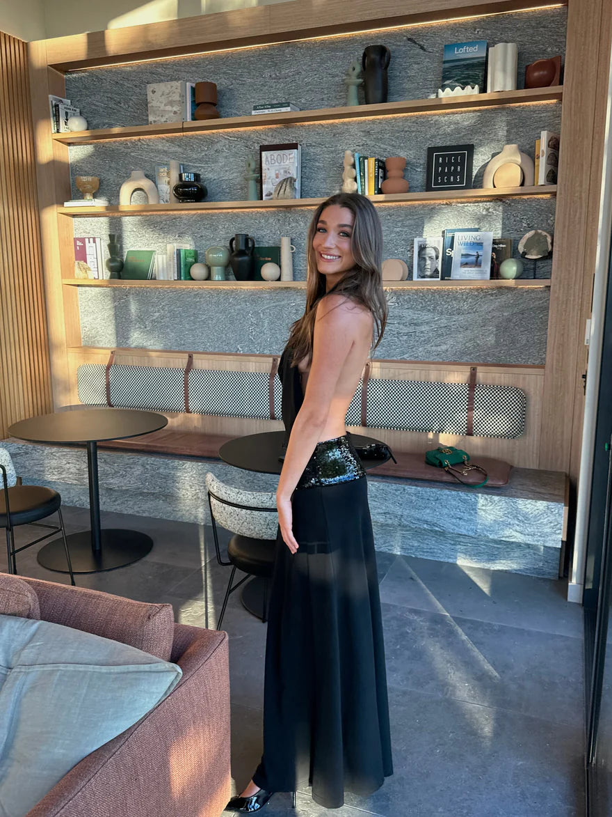 Ance Gria Adele gown black