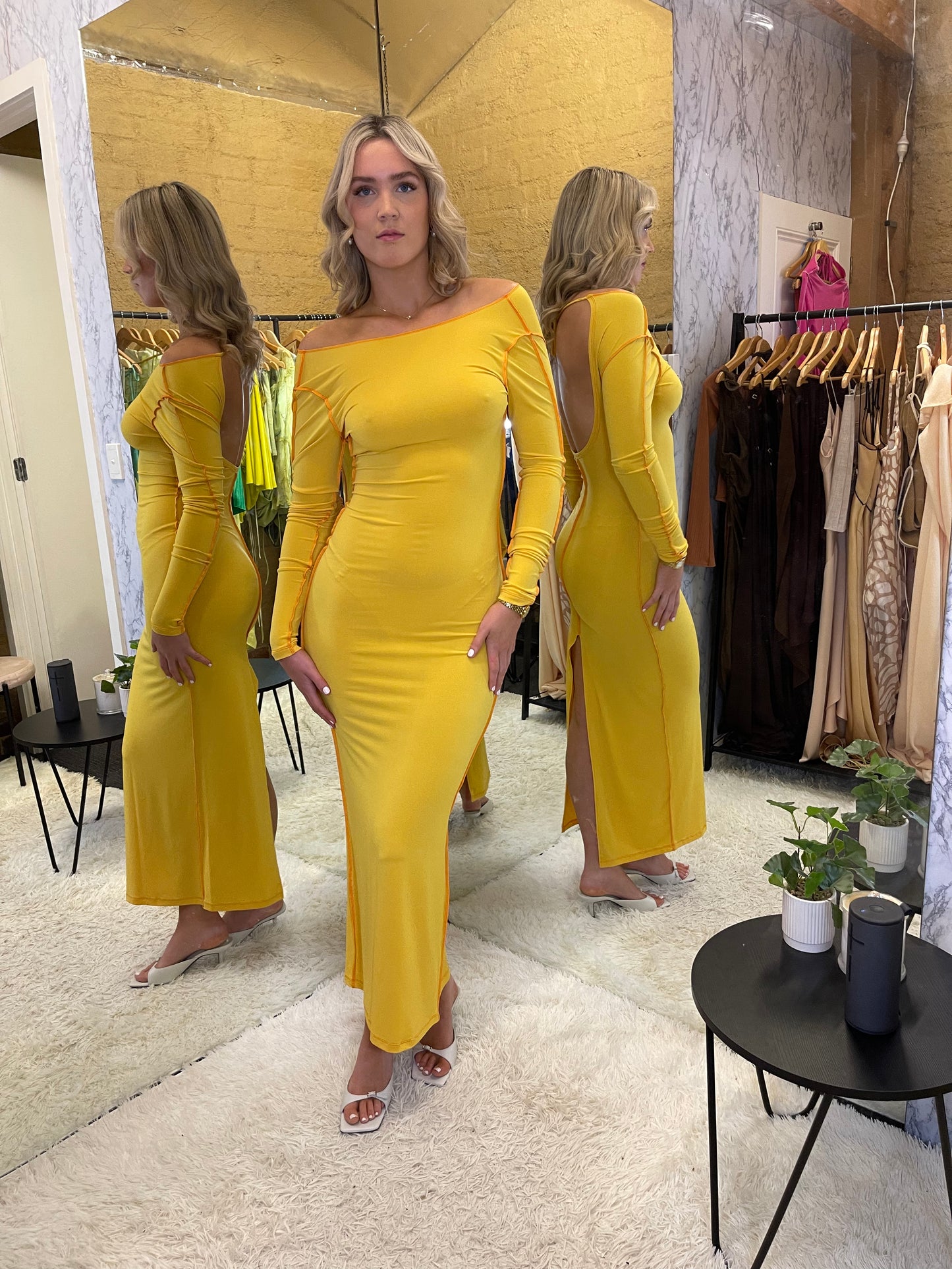 Odysseus & Penelope Contrast Maxi Yellow