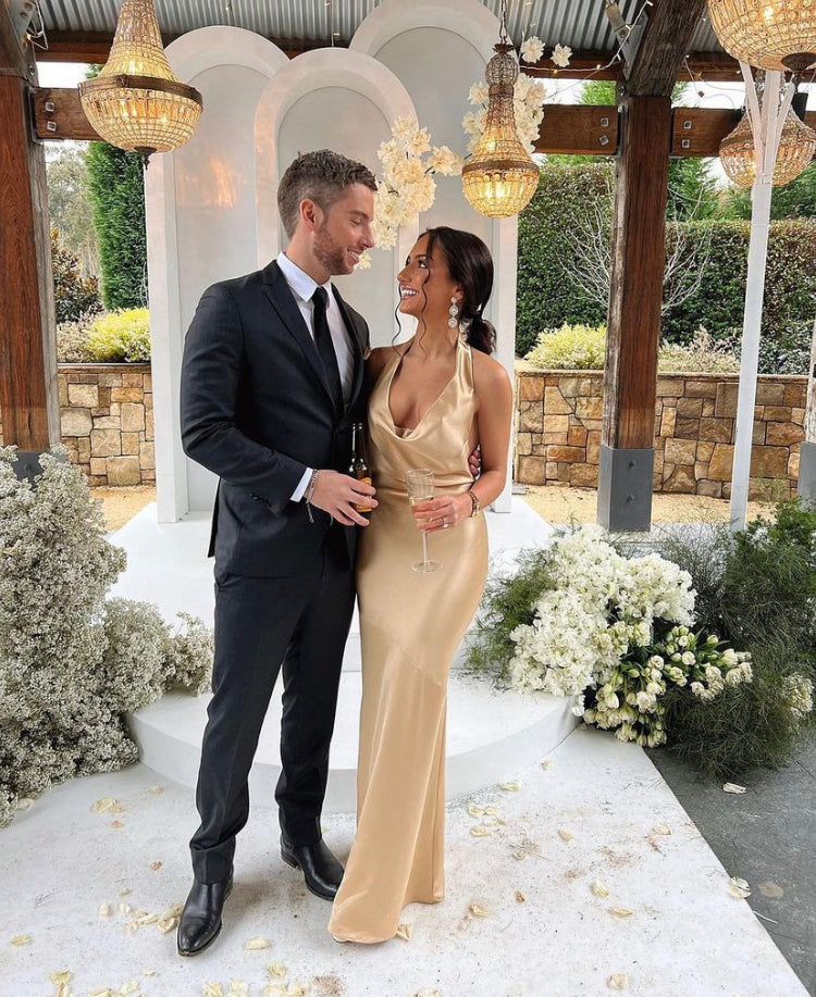 Arcina Ori Daniella Gown Gold Hire Me AU Arcina Ori Daniella Gown Gold Hire Me AU
